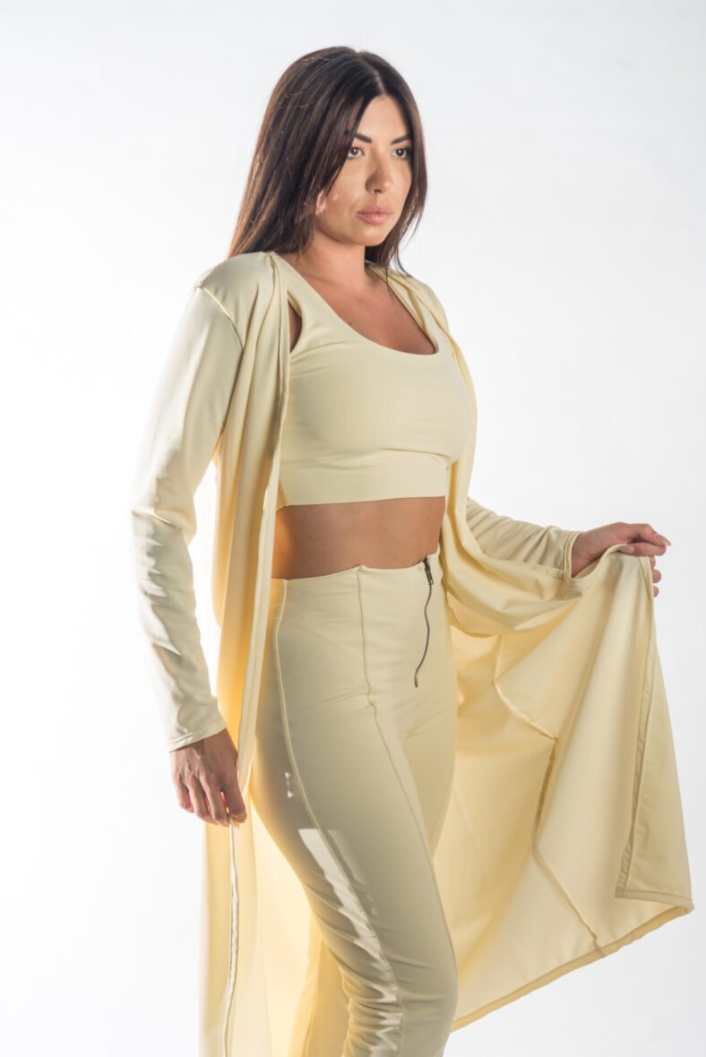Scarlett creme 3 pieces set